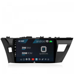 Autodrop Navigatie Toyota Corolla (2012-2016), Android 10, P-Quadcore , 2GB RAM , 32GB ROM, 10.1 Inch - AD-BGP10002, AD-BGRKIT058 (AD-BGP10002+AD-BGRKIT058)