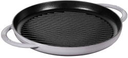 Staub Tigaie grill, fonta, 30 cm, Graphite Grey - Staub (1004928)