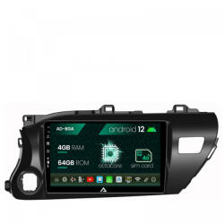 Autodrop Navigatie Toyota Hilux (2015, ), Android 12, A-Octacore , 4GB RAM , 64GB ROM, 9 Inch - AD-BGA9004, AD-BGRKIT086 (AD-BGA9004+AD-BGRKIT086)