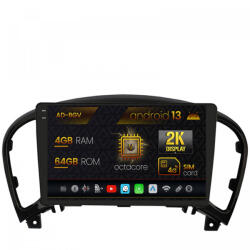 Autodrop Navigatie Nissan Juke (2010-2015), Android 13, V-Octacore , 4GB RAM , 64GB ROM, 9.5 Inch - AD-BGV9004, AD-BGRKIT168 (AD-BGV9004+AD-BGRKIT168)