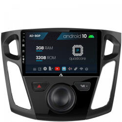 Autodrop Navigatie Ford Focus 3 (2011-2019), Android 10, P-Quadcore , 2GB RAM , 32GB ROM, 9 Inch - AD-BGP9002, AD-BGRKIT115 (AD-BGP9002+AD-BGRKIT115)
