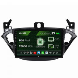 Autodrop Navigatie Opel Corsa E (2013-2019), Android 13, Z-Octacore , 8GB RAM , 256GB ROM, 9 Inch - AD-BGZ9008, AD-BGRKIT384 (AD-BGZ9008+AD-BGRKIT384)