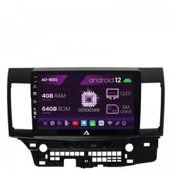 Autodrop Navigatie Mitsubishi Lancer (2007-2016), Android 12, Q-Octacore , 4GB RAM , 64GB ROM, 10.1 Inch - AD-BGQ10004, AD-BGRKIT269 (AD-BGQ10004+AD-BGRKIT269)