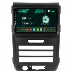 Autodrop Navigatie Ford F150 (2008-2014), Android 12, A-Octacore , 2GB RAM , 32GB ROM, 9 Inch - AD-BGA9002, AD-BGRKIT139 (AD-BGA9002+AD-BGRKIT139)