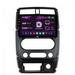 Autodrop Navigatie Suzuki Jimny (2005, ), Android 12, Q-Octacore , 4GB RAM , 64GB ROM, 9 Inch - AD-BGQ9004, AD-BGRKIT315 (AD-BGQ9004+AD-BGRKIT315)