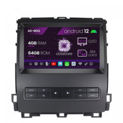 Autodrop Navigatie Toyota Prado J120 (2002 - 2010), Android 12, Q-Octacore , 4GB RAM , 64GB ROM, 9 Inch - AD-BGQ9004, AD-BGRKIT083V2 (AD-BGQ9004+AD-BGRKIT083V2)