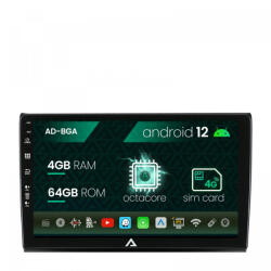Autodrop Navigatie Fiat Bravo (2006-2014), Android 12, A-Octacore , 4GB RAM , 64GB ROM, 9 Inch - AD-BGA9004, AD-BGRKIT356 (AD-BGA9004+AD-BGRKIT356)