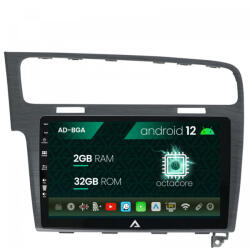 Autodrop Navigatie Volkswagen Golf 7, Android 12, A-Octacore , 2GB RAM , 32GB ROM, 10.1 Inch - AD-BGA10002, AD-BGRKIT023A (AD-BGA10002+AD-BGRKIT023A)
