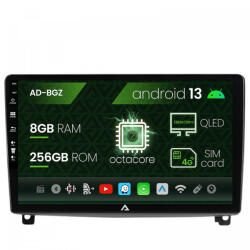 Autodrop Navigatie Peugeot 407 (2004-2011), Android 13, Z-Octacore , 8GB RAM , 256GB ROM, 9 Inch - AD-BGZ9008, AD-BGRKIT266V3 (AD-BGZ9008+AD-BGRKIT266V3)