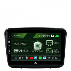Autodrop Navigatie Mitsubishi L200 , Pajero Sport, Android 13, Z-Octacore , 8GB RAM , 256GB ROM, 9 Inch - AD-BGZ9008, AD-BGRKIT278 (AD-BGZ9008+AD-BGRKIT278)