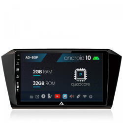 Autodrop Navigatie Volkswagen Passat B8, Android 10, P-Quadcore , 2GB RAM , 32GB ROM, 10.1 Inch - AD-BGP10002, AD-BGRKIT037 (AD-BGP10002+AD-BGRKIT037)