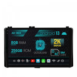 Autodrop Navigatie Toyota Auris, Corolla (2016, ), Android 13, X-Octacore , 8GB RAM , 256GB ROM, 9.5 Inch - AD-BGX9008, AD-BGRKIT089AV2 (AD-BGX9008+AD-BGRKIT089AV2)