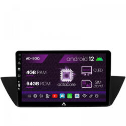 Autodrop Navigatie BMW X1 (2009-2015), Android 12, Q-Octacore , 4GB RAM , 64GB ROM, 10.1 Inch - AD-BGQ10004, AD-BGRKIT394 (AD-BGQ10004+AD-BGRKIT394)