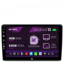 Autodrop Navigatie Opel, Android 12, Q-Octacore , 4GB RAM , 64GB ROM, 9 Inch - AD-BGQ9004, AD-BGRKIT252 (AD-BGQ9004+AD-BGRKIT252)