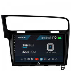 Autodrop Navigatie Volkswagen Golf 7, Android 10, P-Quadcore , 2GB RAM , 32GB ROM, 10.1 Inch - AD-BGP10002, AD-BGRKIT023B (AD-BGP10002+AD-BGRKIT023B)