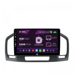 Autodrop Navigatie Opel Insignia (2008-2013), Android 12, Q-Octacore , 4GB RAM , 64GB ROM, 9 Inch - AD-BGQ9004, AD-BGRKIT254 (AD-BGQ9004+AD-BGRKIT254)
