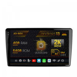 Autodrop Navigatie Peugeot 307, Android 13, V-Octacore , 4GB RAM , 64GB ROM, 9.5 Inch - AD-BGV9004, AD-BGRKIT266S (AD-BGV9004+AD-BGRKIT266S)
