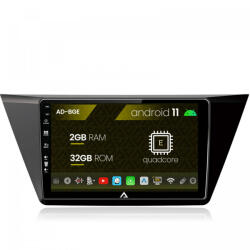 Autodrop Navigatie Volkswagen Touran (2016, ), Android 11, E-Quadcore , 2GB RAM , 32GB ROM, 10.1 Inch - AD-BGE10002, AD-BGRKIT032 (AD-BGE10002+AD-BGRKIT032)