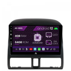 Autodrop Navigatie Honda CRV (1998-2005), Android 12, Q-Octacore , 4GB RAM , 64GB ROM, 9 Inch - AD-BGQ9004, AD-BGRKIT017 (AD-BGQ9004+AD-BGRKIT017)