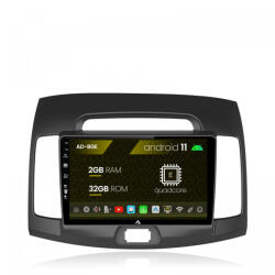 Autodrop Navigatie Hyundai Elantra (2006-2011), Android 11, E-Quadcore , 2GB RAM , 32GB ROM, 9 Inch - AD-BGE9002, AD-BGRKIT178 (AD-BGE9002+AD-BGRKIT178)