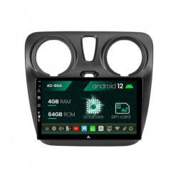 Autodrop Navigatie Dacia Dokker, Android 12, A-Octacore , 4GB RAM , 64GB ROM, 9 Inch - AD-BGA9004, AD-BGRKIT376V2 (AD-BGA9004+AD-BGRKIT376V2)