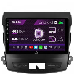 Autodrop Navigatie Mitstubishi Outlander , Peugeot 4007 , Citroen C-Crosser, Android 12, Q-Octacore , 4GB RAM , 64GB ROM, 9 Inch - AD-BGQ9004, AD-BGRKIT276 (AD-BGQ9004+AD-BGRKIT276)