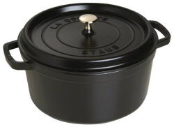 Staub Oala Cocotte fonta, 28cm/6, 7L, Black - Staub (1003207)