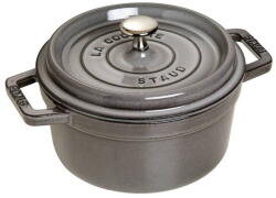 Staub Oala Cocotte, fonta, 20cm/2, 2L, Graphite Grey - Staub (1003913)