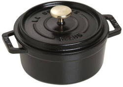 Staub Oala Cocotte fonta, 12cm/0, 4L, Black - Staub (1004041)