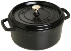 Staub Oala Cocotte fonta, 24cm/3, 8L, Black - Staub (1003195)