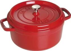 Staub Staub Round Cocotte, 24cm Cherry Red, Cast Iron (1004214)