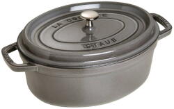 Staub Oala Cocotte ovala, fonta, 29cm/4, 2L, Graphite Grey - Staub (1003931)