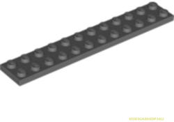 LEGO® Sötét kékesszürke lap 2x12 (4211067)