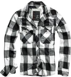 Brandit Kockás Ing Brandit Check Shirt Fekete - Fehér XL