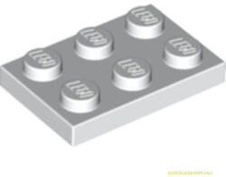 LEGO® Alkatrészek Pick a Brick, fehér 2x3 lapos elem (302101)