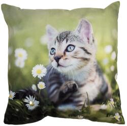 Clayre & Eef Többszínű dekoratív textil párnahuzat Kitty 45x45 cm (KT021.370)