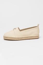 s. Oliver s. Oliver, Vászon espadrilles fémlogóval, Világosbézs, 36 (2177784-0200-36)