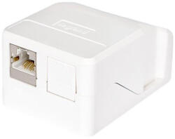 Legrand keystone doboz - 2 x RJ45 port fogadására alkalmas, portok nélkül, fehér (632779)