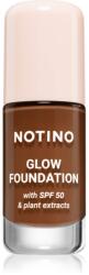 Notino Glow Foundation With SPF 50 & Plant Extracts озаряващ фон дьо тен SPF 50 03 Deep Warm 30ml