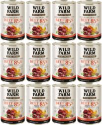 Wild Farm PURE MONO Beef Pumpkin and Quinoa 12x400 g - hrană monoproteică pentru câini