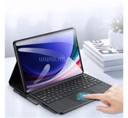 Dux Ducis Samsung Tab S9 Ultra LTE DUX DUCIS TK bluetooth billentyűzet + touch pad asztali tartó, ceruza tartó, FEKETE (GP-172017) (GP-172017)