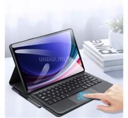 Dux Ducis Samsung Tab S10 Lite WIFI TK bluetooth billentyűzet + touch pad asztali tartó, ceruza tartó, FEKETE (GP-155198) (GP-155198)