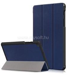 Gigapack Samsung Tab A 8.0 LTE (2019) GIGAPACK Tok álló, bőr hatású aktív FLIP, asztali tartó, SÖTÉTKÉK (GP-90520) (GP-90520)