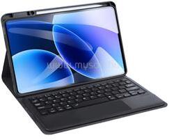 Dux Ducis Xiaomi Pad 8 Pro / Pad 8 TK bluetooth billentyűzet + touch pad asztali tartó, ceruza tartó, FEKETE (GP-183489) (GP-183489)