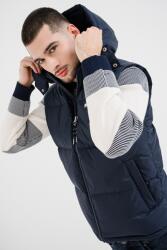 Tommy Jeans Tommy Jeans, Cipzáros mellény logóval, Sötétkék, XL (DM0DM22068-C1G-XL)