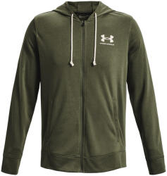 Under Armour Rival Terry LC FZ férfi pulóver XL / zöld/fehér