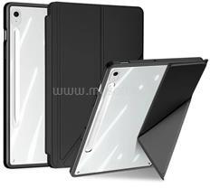 Dux Ducis Samsung Tab S10 FE Plus WIFI MAGI ORIGAMI tok álló, bőr hatású aktív FLIP, ceruza tartó, FEKETE (GP-169346) (GP-169346)