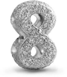 PANDORA gyöngy 794523C00 Texturált végtelen szimbólum mini charm
