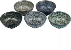 Bredemeijer Jara Teás tálkák, 5 db, porcelán, 0, 2 liter