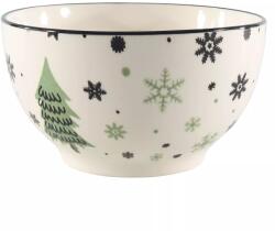 Gastro Karácsonyfa porcelán tál, magasság: 85 mm, átmérő: 140 mm